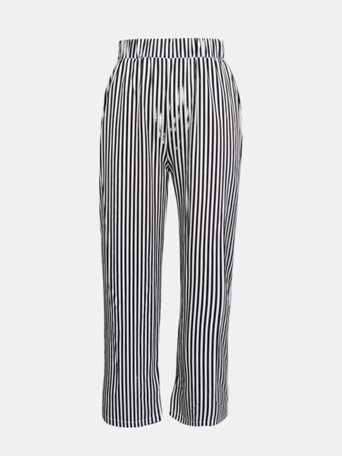 Striped Pants with Pockets - Image 8
