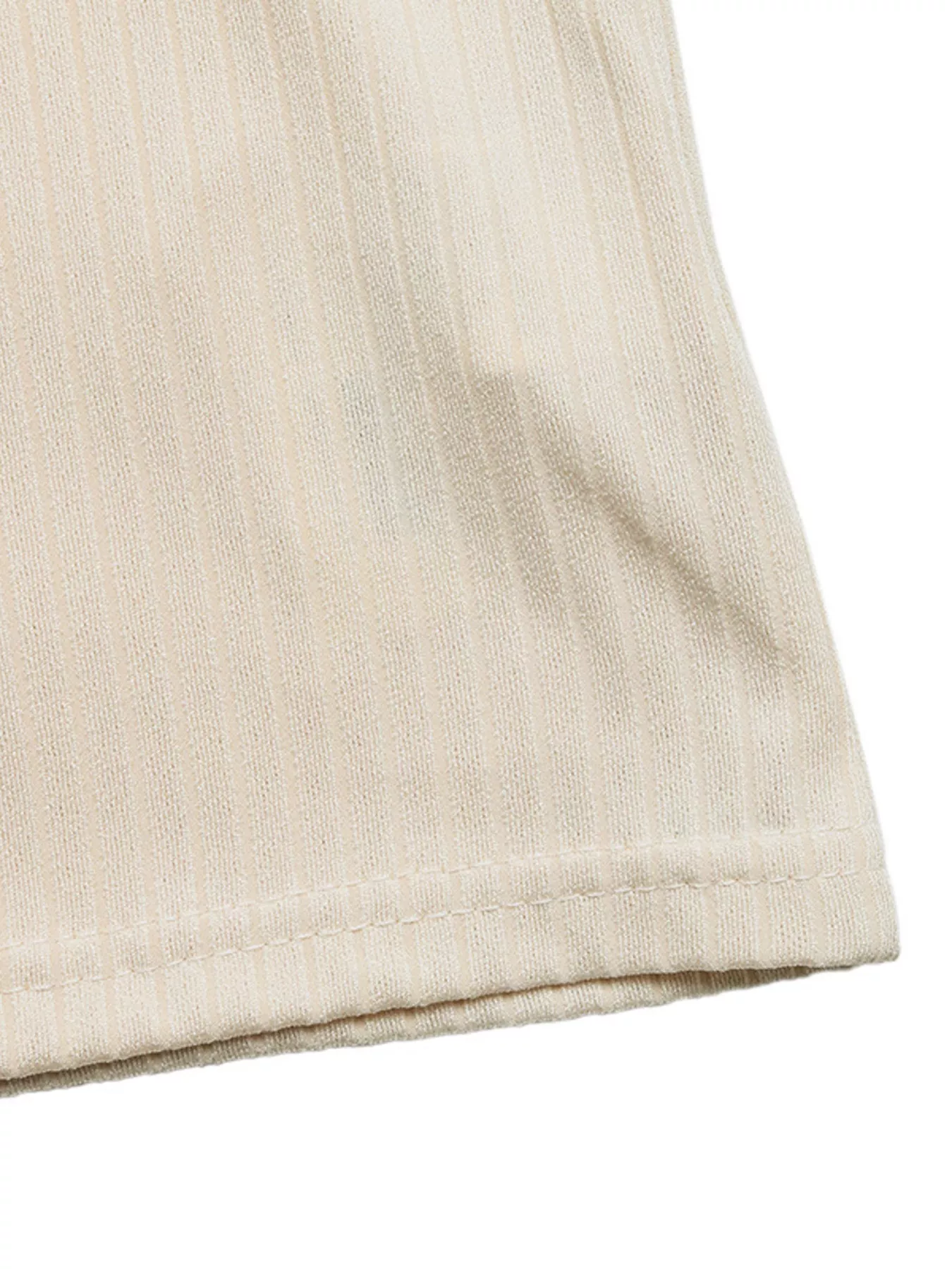Striped Trim Short Sleeve Top - Image 8