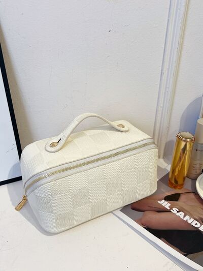 Texture PU Leather Cosmetic Bag - Image 10