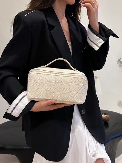 Texture PU Leather Cosmetic Bag - Image 11