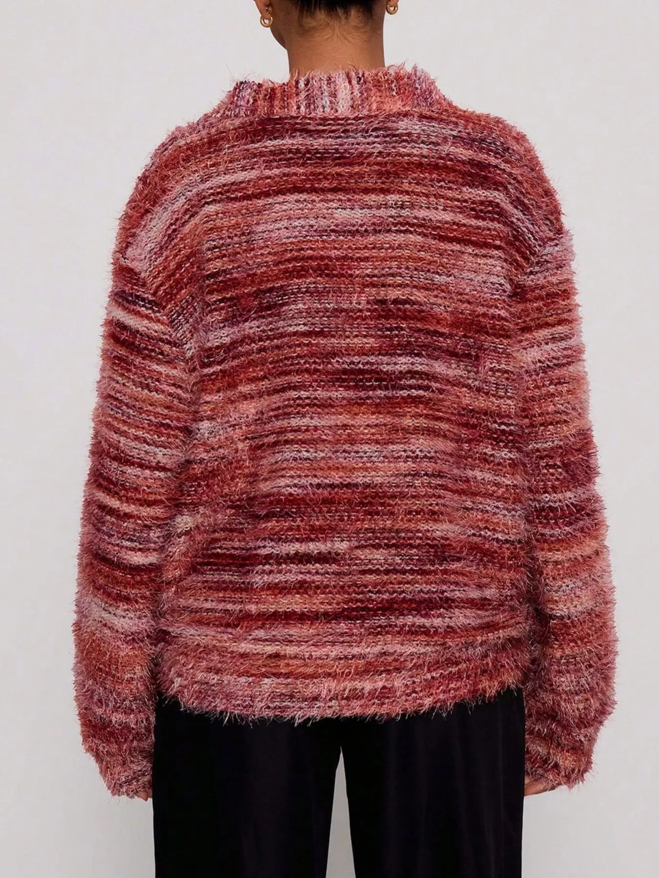 Textured Knit Button-Down Cardigan - Image 18