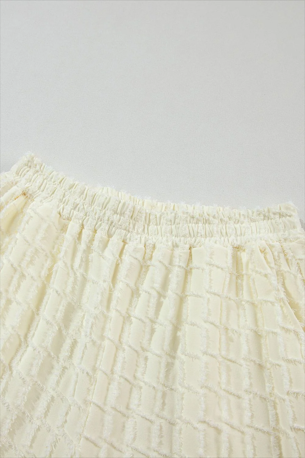 Textured Round Neck Top and Pants Set - Image 9
