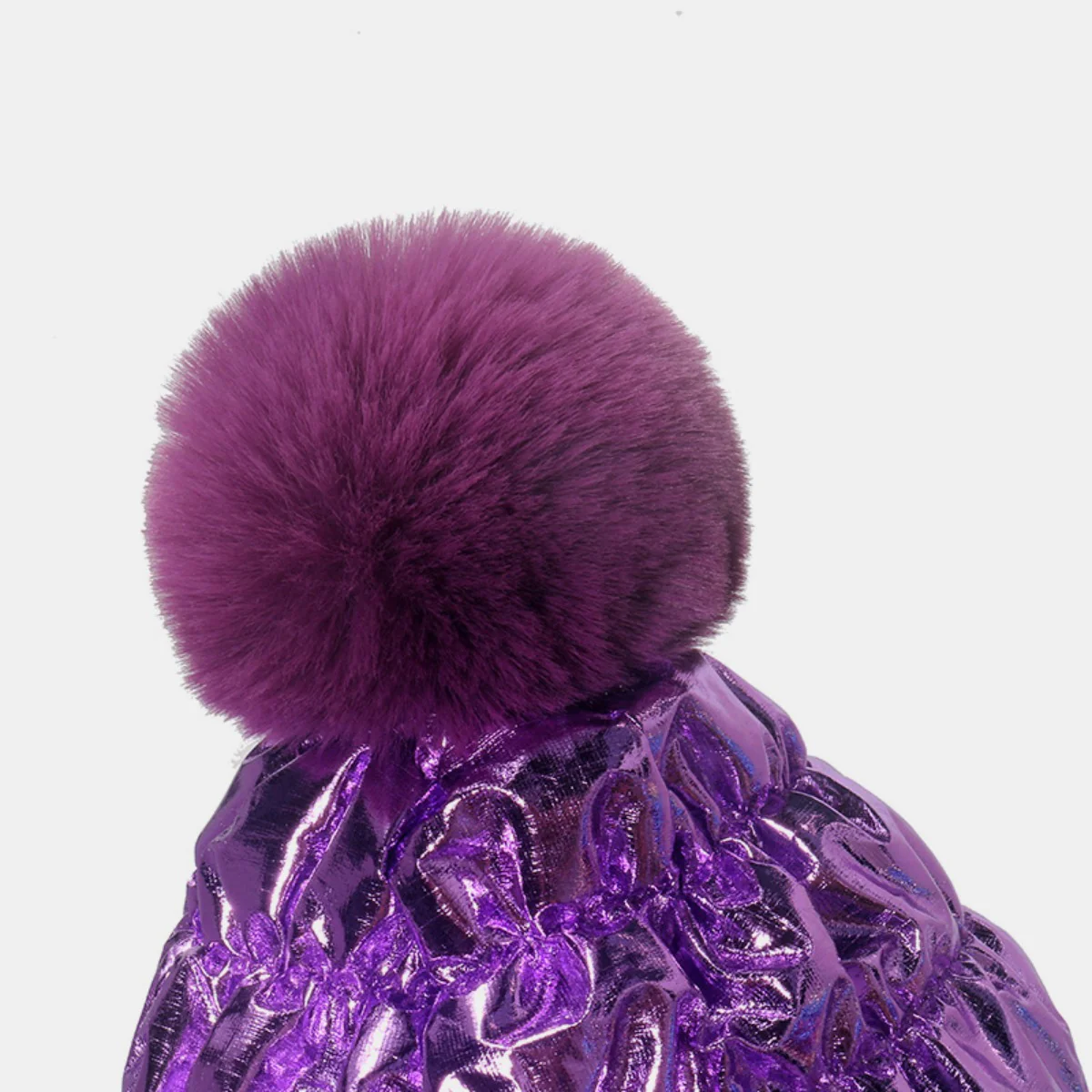Thermal Knit Hat with Pompom - Image 8
