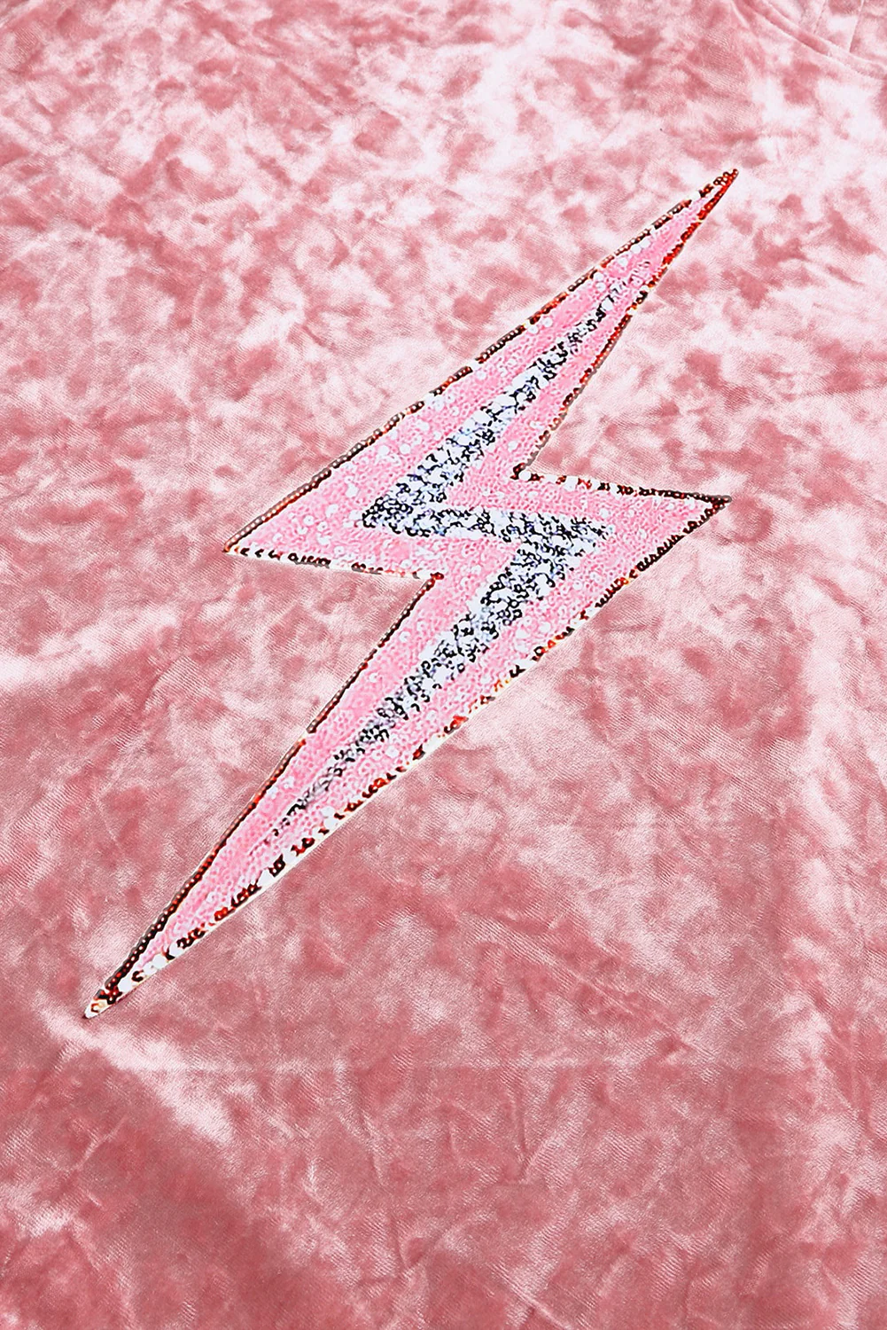 Thunderbolt Sequin Long Sleeve Hoodie - Image 9