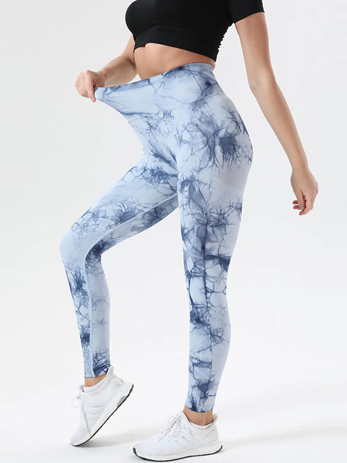 Tie-Dye High Waist Active Leggings - Image 29