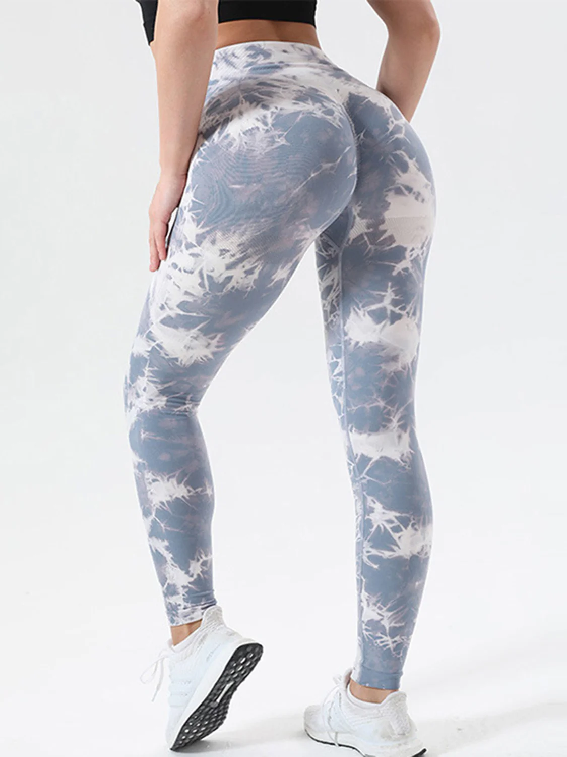 Tie-Dye High Waist Active Leggings - Image 3