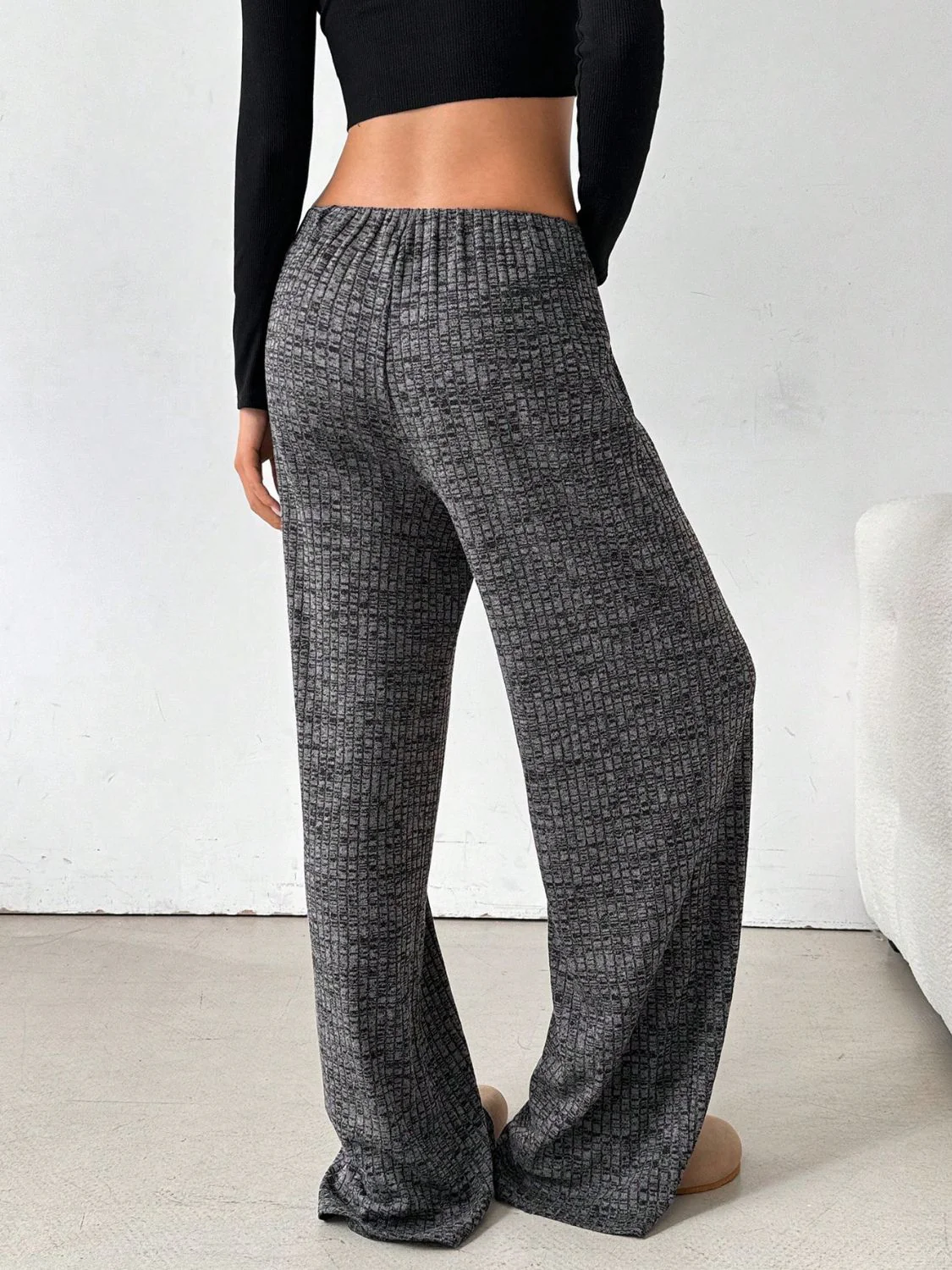 Tied Striped Wide Leg Pants - Image 15