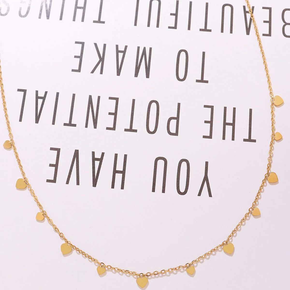 Titanium Steel Charm Necklace - Image 4