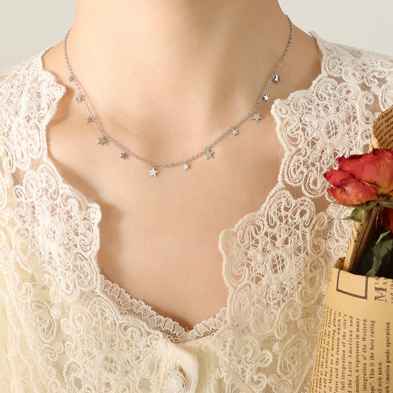Titanium Steel Charm Necklace - Image 6
