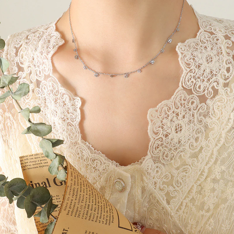 Titanium Steel Charm Necklace - Image 8