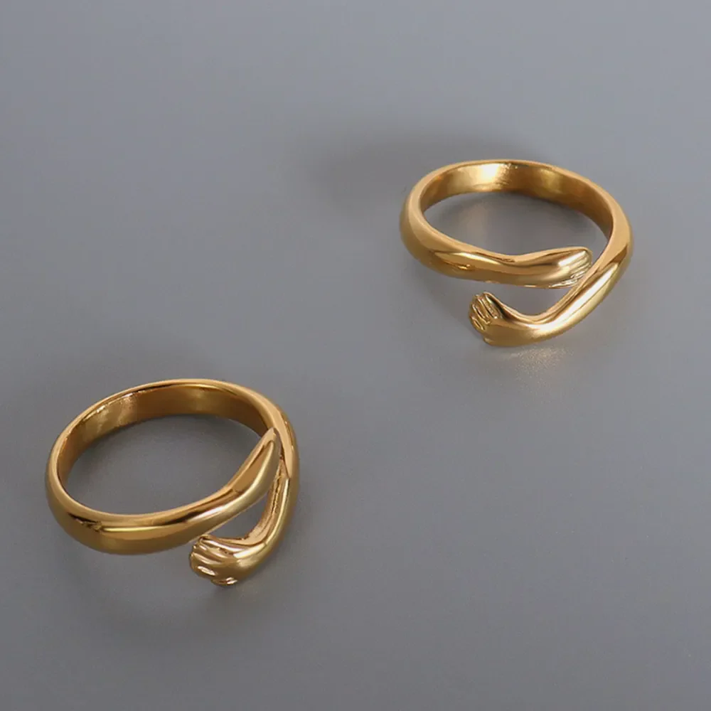 Titanium Steel Hug Bypass Ring - Image 2