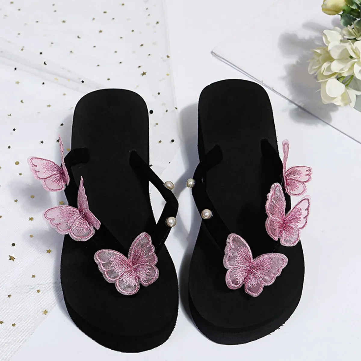 Toe Post Platform Sandals - Image 5