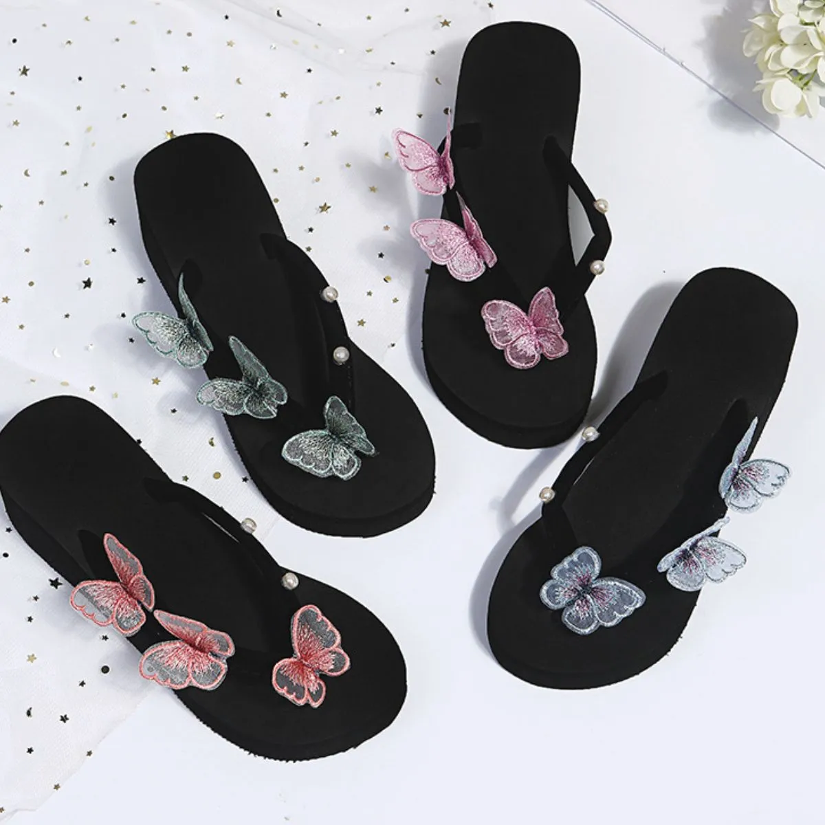 Toe Post Platform Sandals - Image 6
