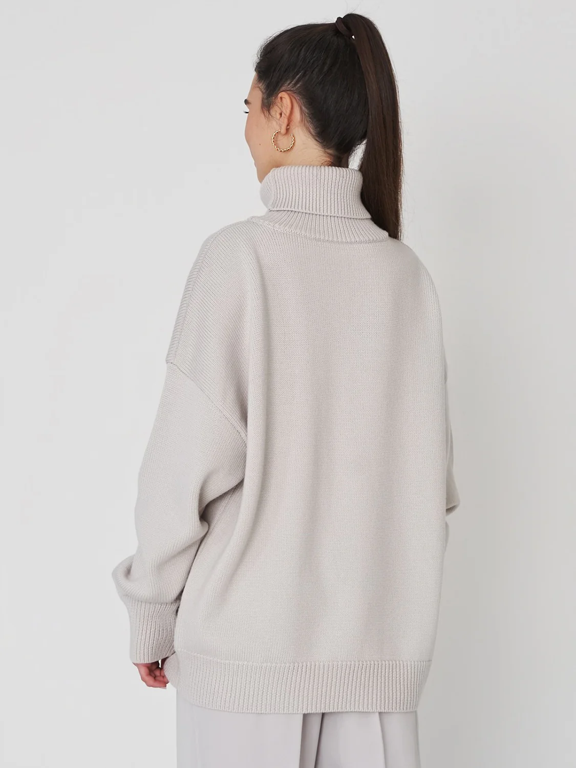 Turtleneck Long Sleeve Sweater - Image 12
