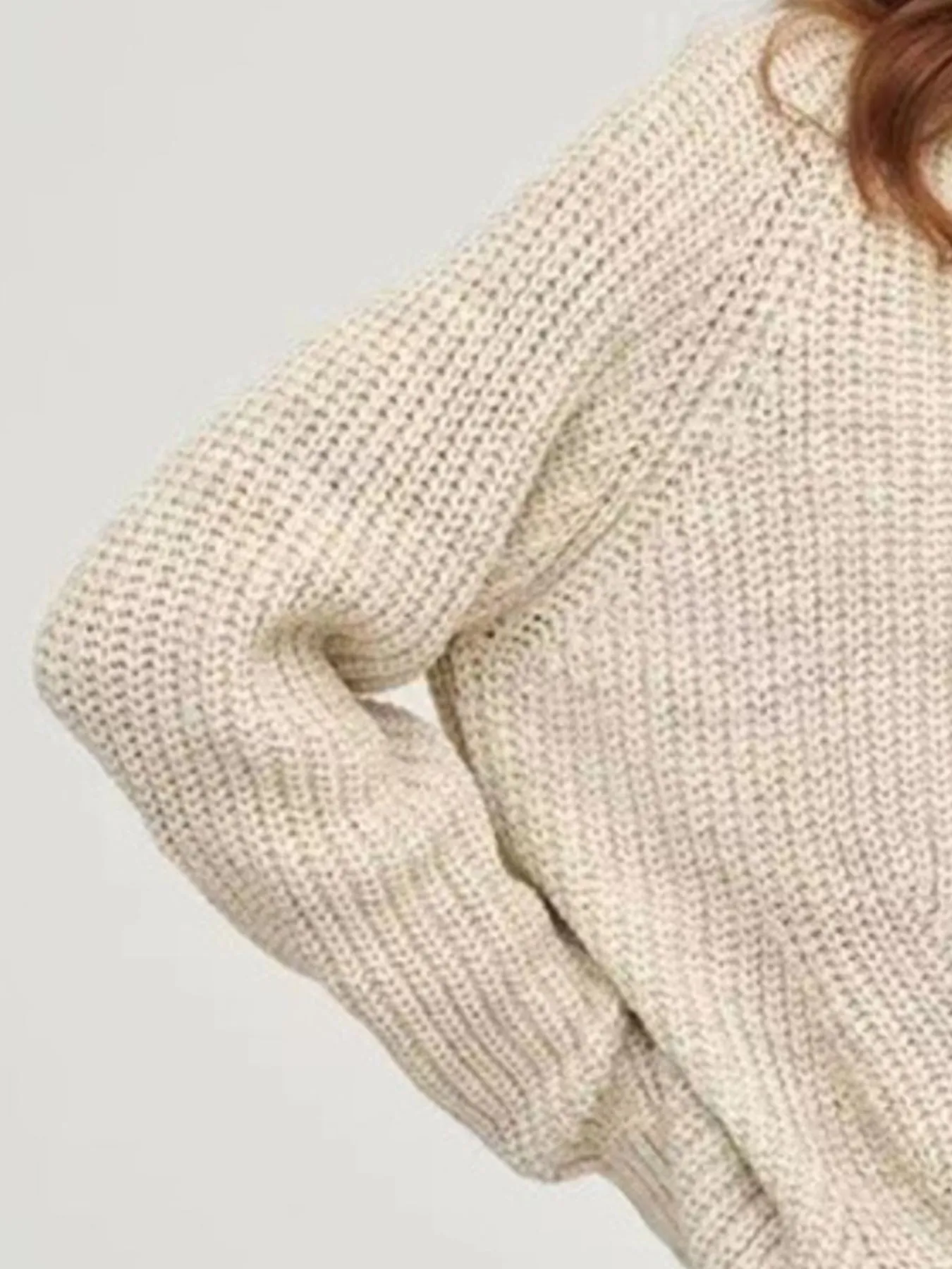Turtleneck Long Sleeve Sweater - Image 5