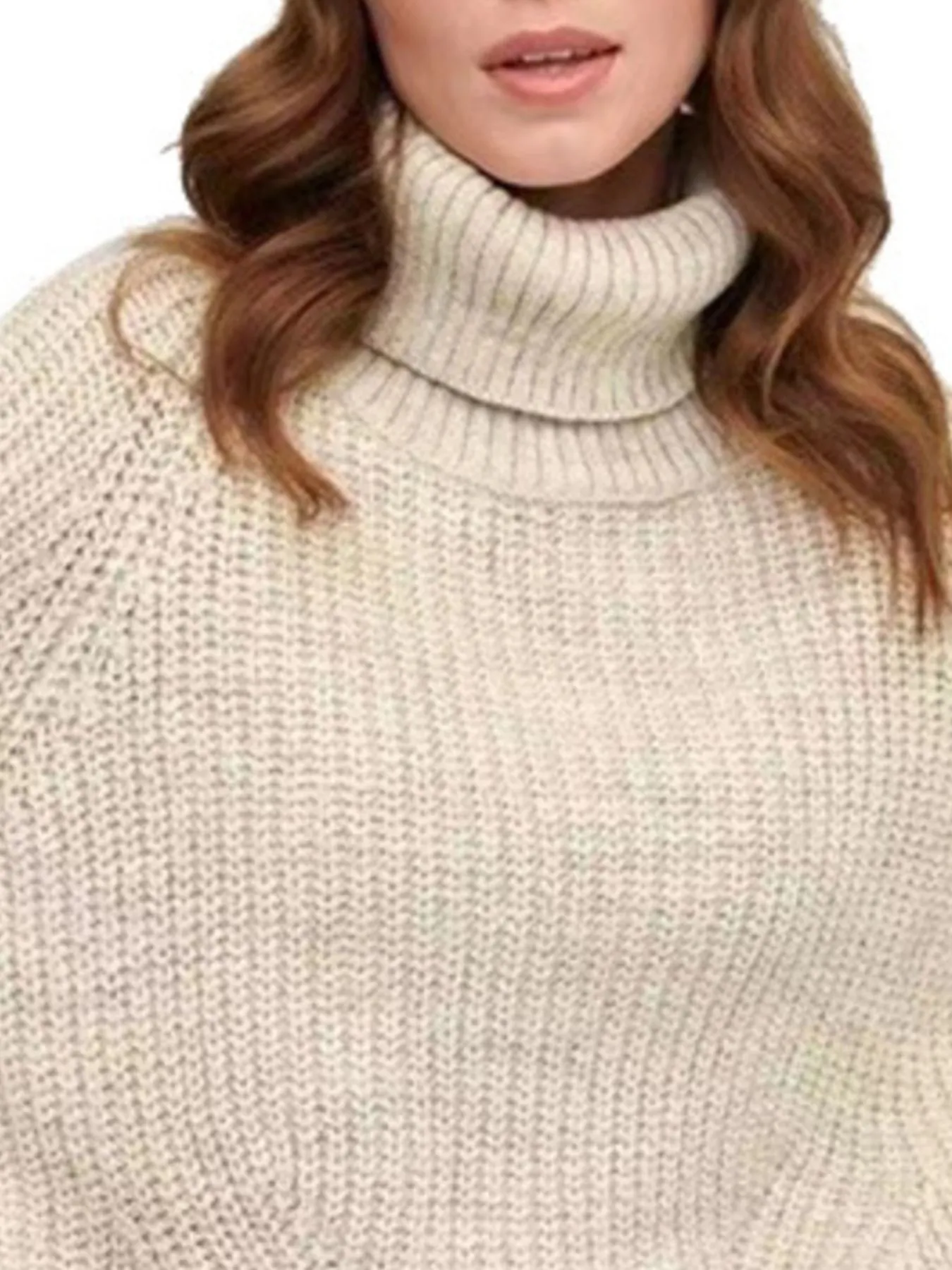 Turtleneck Long Sleeve Sweater - Image 6