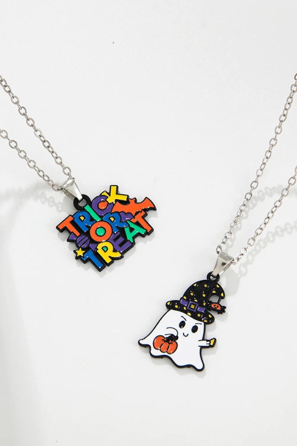 Two-Piece Halloween Theme Necklace Set - Image 12