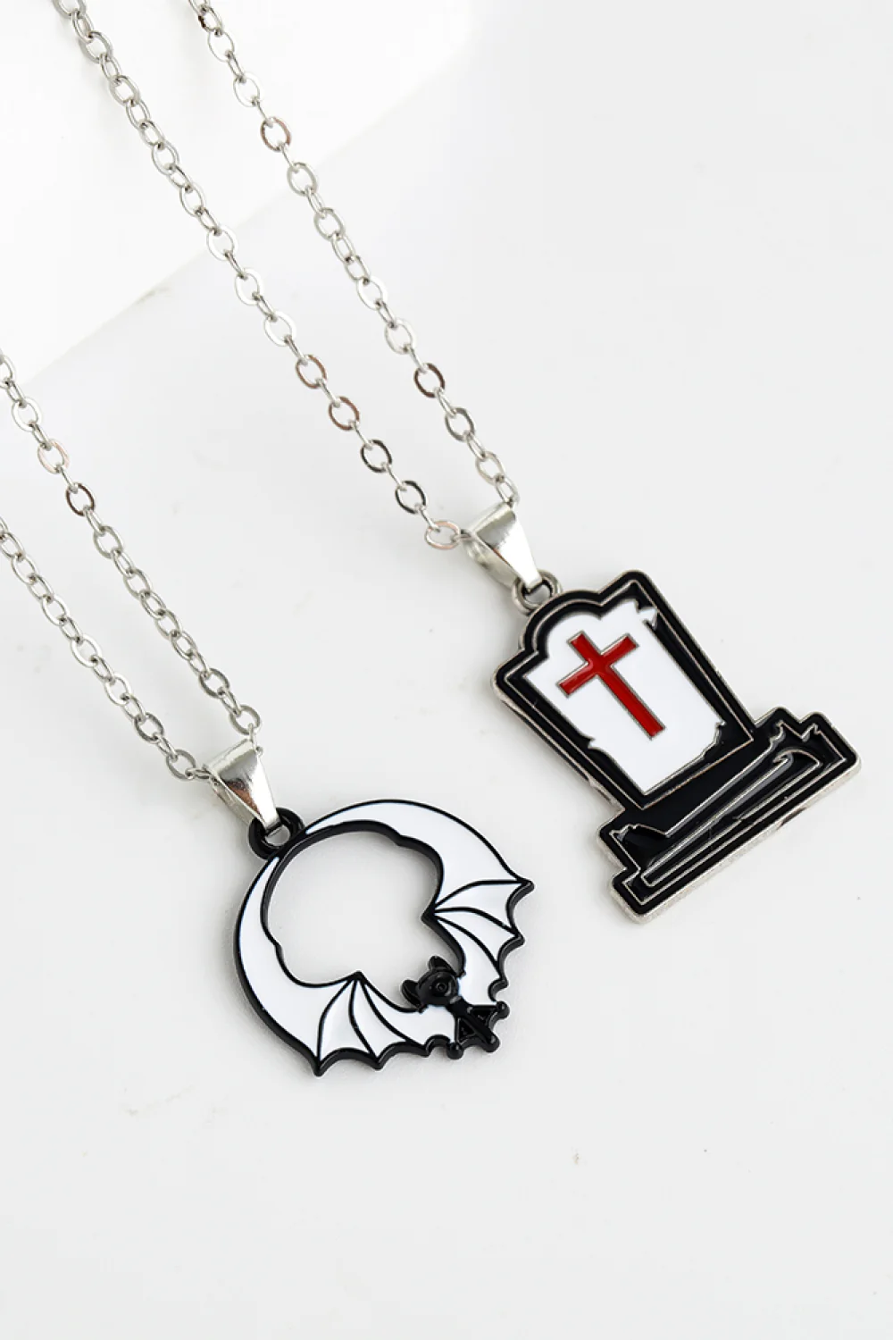Two-Piece Halloween Theme Necklace Set - Image 16