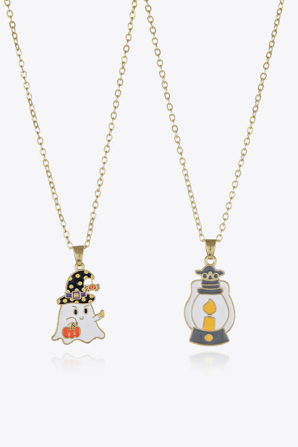 Two-Piece Halloween Theme Necklace Set - Image 17
