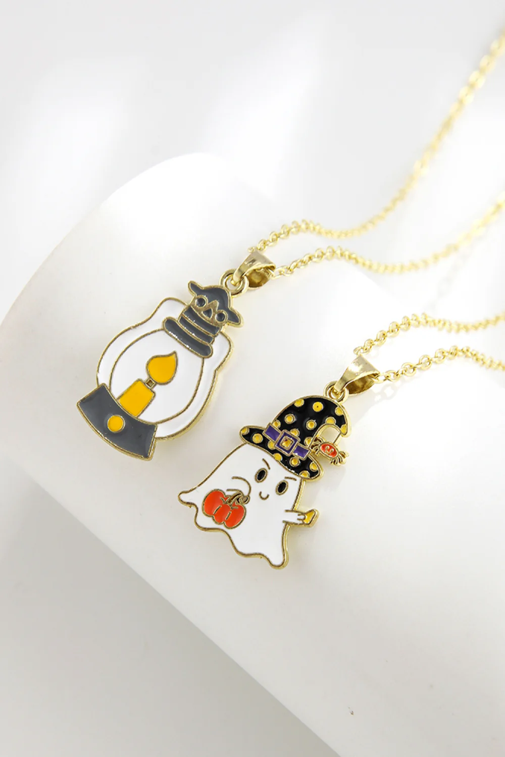 Two-Piece Halloween Theme Necklace Set - Image 18