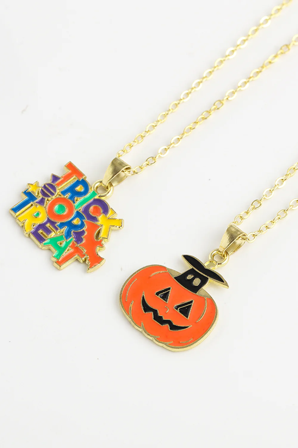 Two-Piece Halloween Theme Necklace Set - Image 3