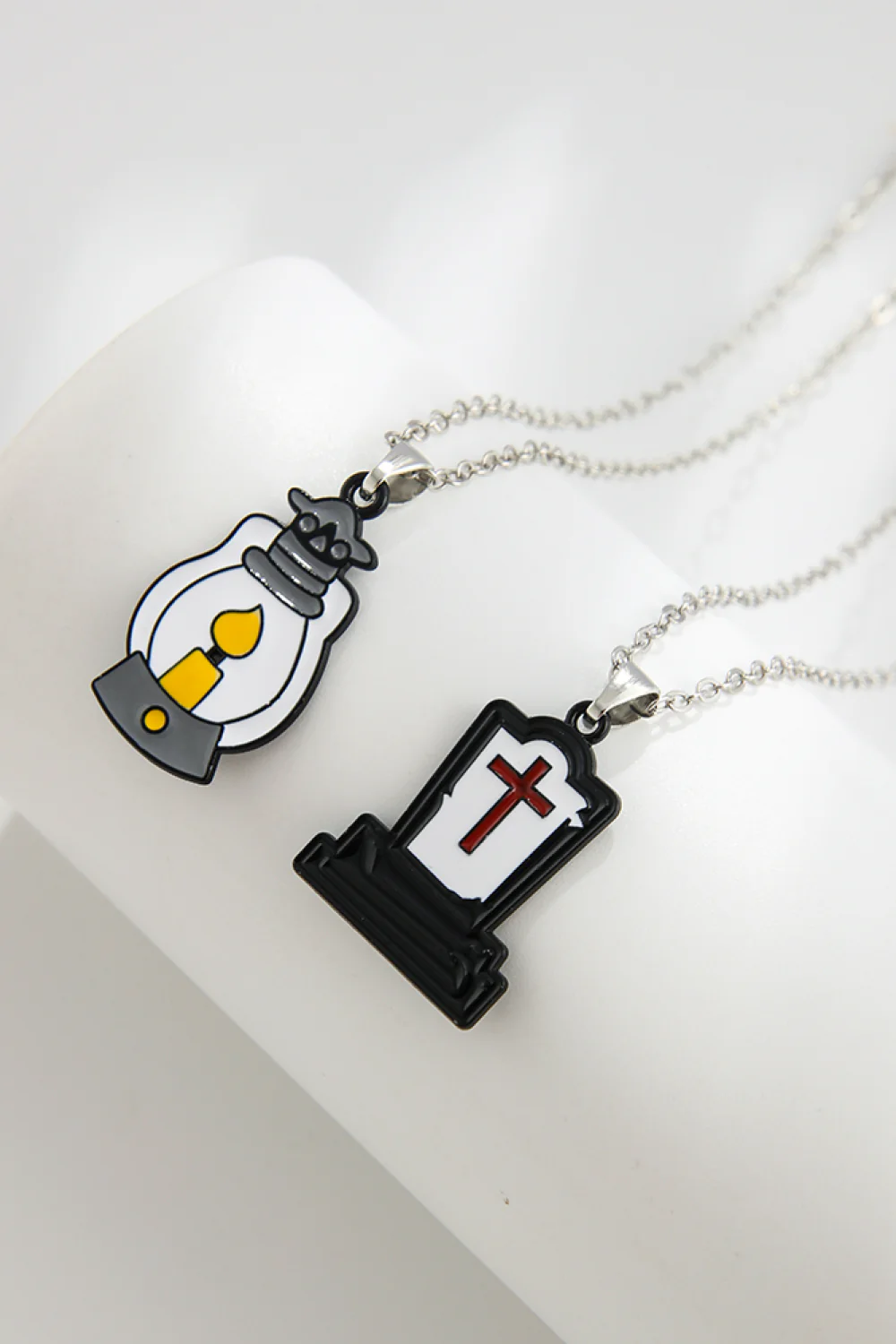 Two-Piece Halloween Theme Necklace Set - Image 5