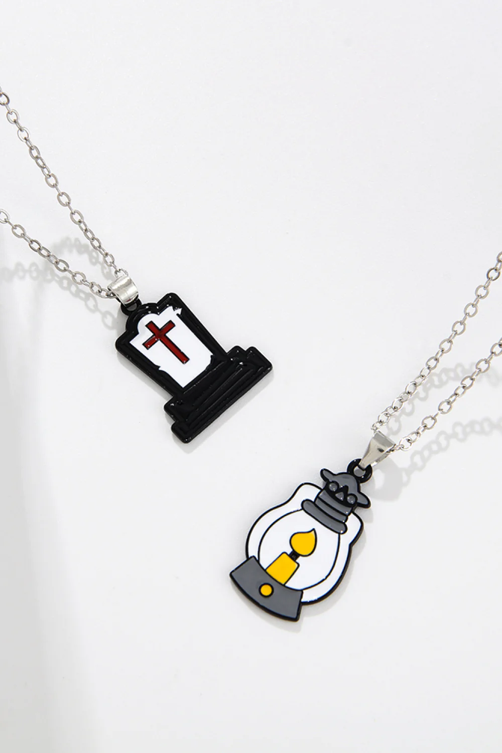 Two-Piece Halloween Theme Necklace Set - Image 6