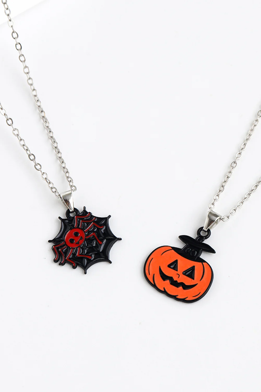 Two-Piece Halloween Theme Necklace Set - Image 9