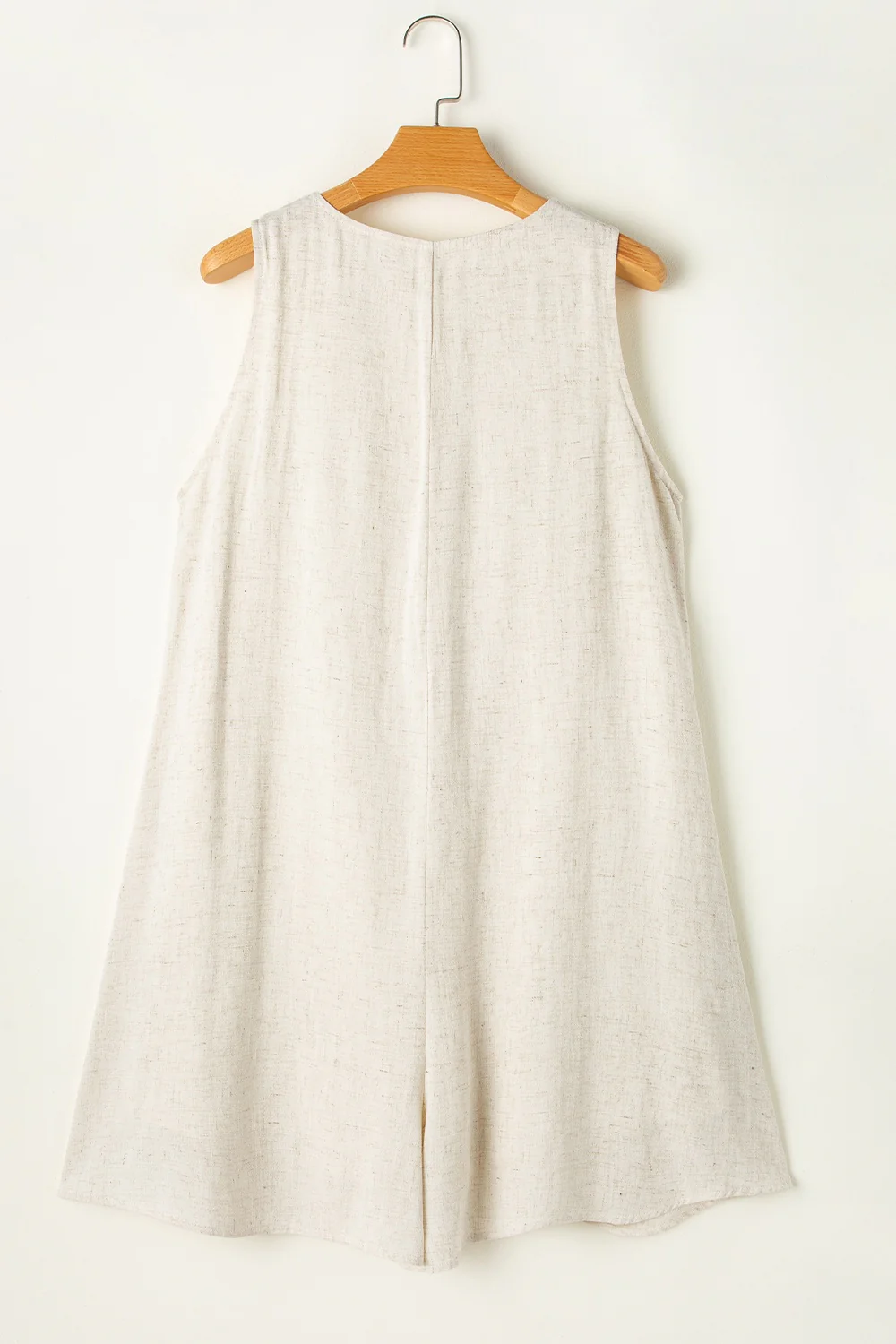 V-Neck Sleeveless Romper - Image 3