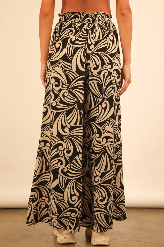VERY J Printed Wide Leg Pants - Image 3