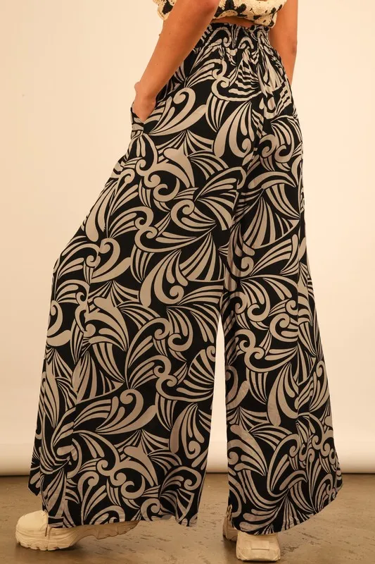 VERY J Printed Wide Leg Pants - Image 5