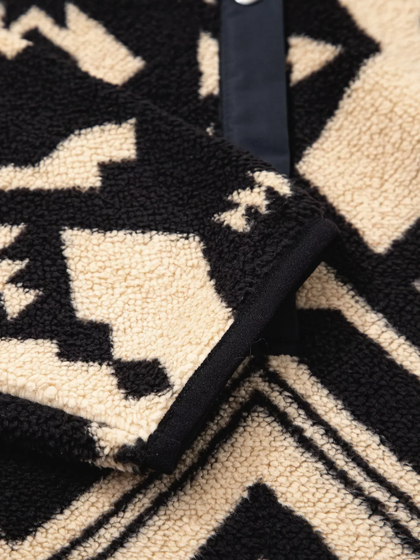 Western Aztec Half Zip Plush Sweatshirt - Image 16