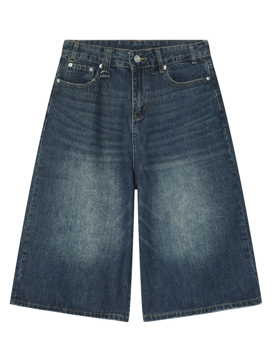 Wide Leg Cropped Jeans - Image 5