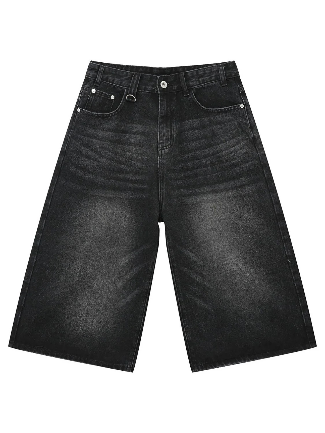 Wide Leg Cropped Jeans - Image 8