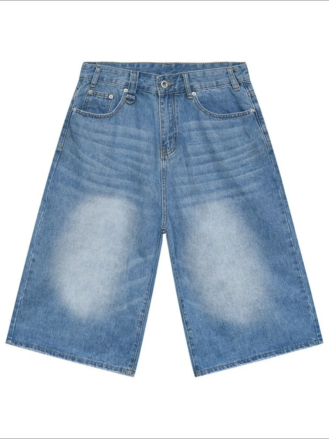 Wide Leg Cropped Jeans - Image 9