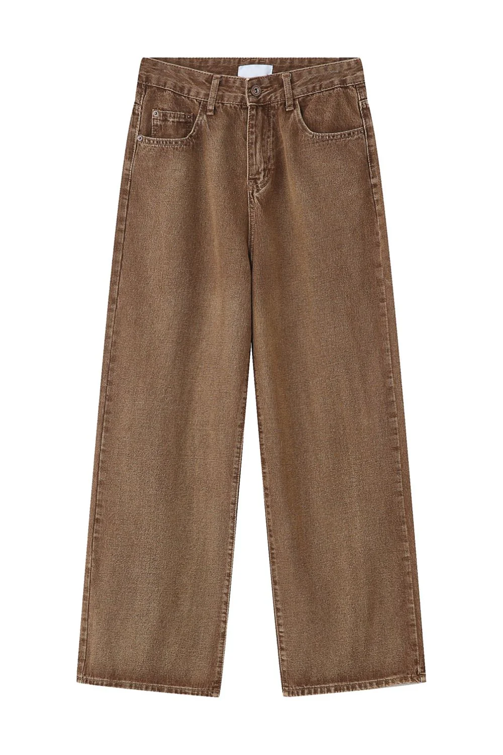 Wide Leg Jeans with Pockets - Image 5