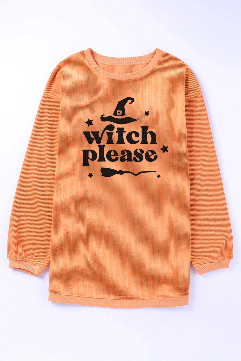 WITCH PLEASE Graphic Dropped Shoulder Sweatshirt - Image 3