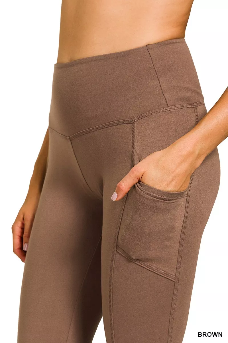 Zenana Brushed Dty Microfiber Flare Pants - Image 6