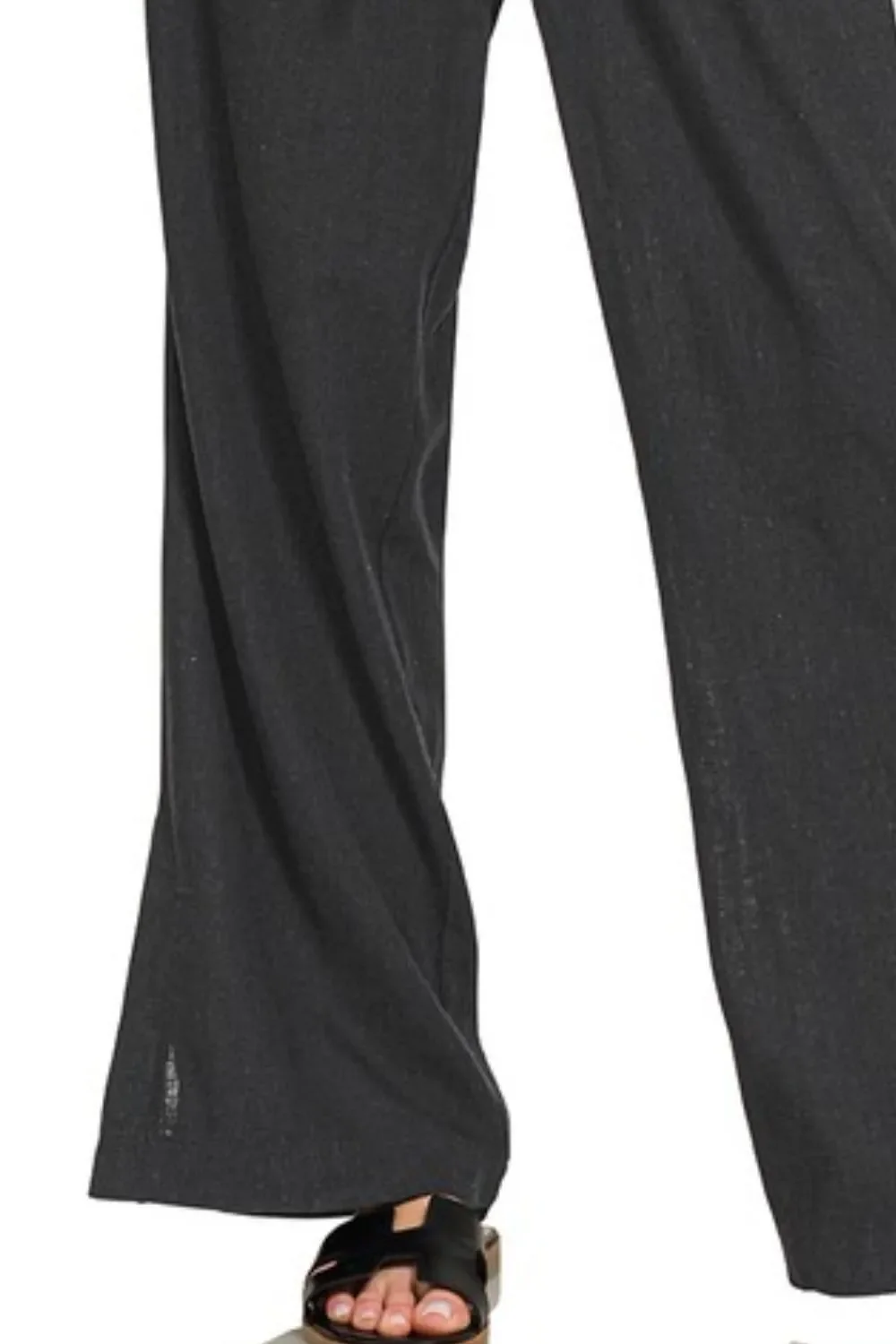 Zenana Linen Drawstring Pants - Image 3