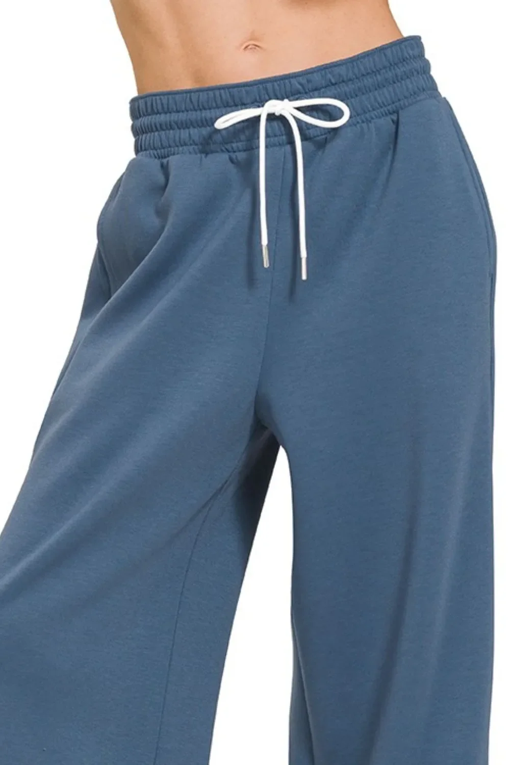 Zenana Scuba Drawstring Pants - Image 3