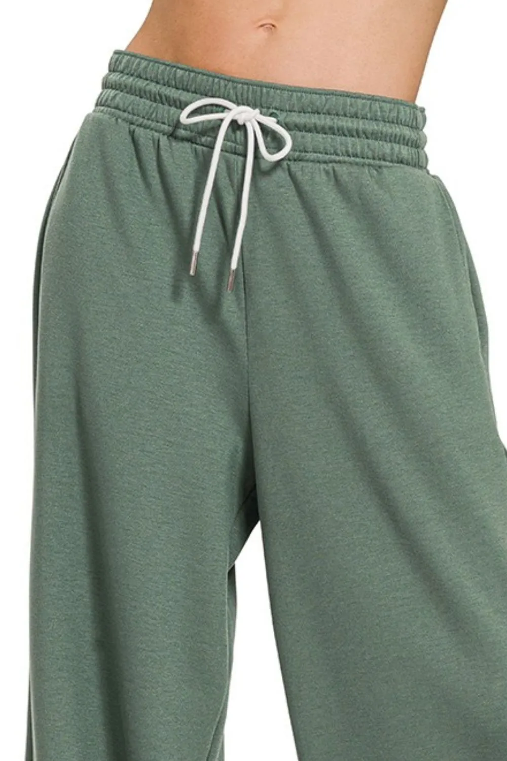 Zenana Scuba Drawstring Pants - Image 2