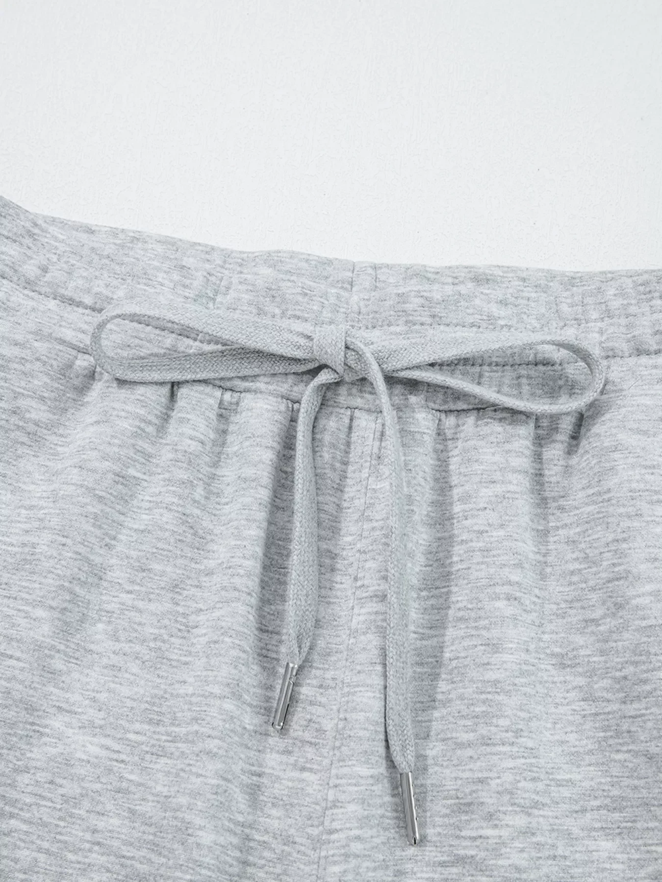Zip Collar Long Sleeve Top and Drawstring Pants Set - Image 7