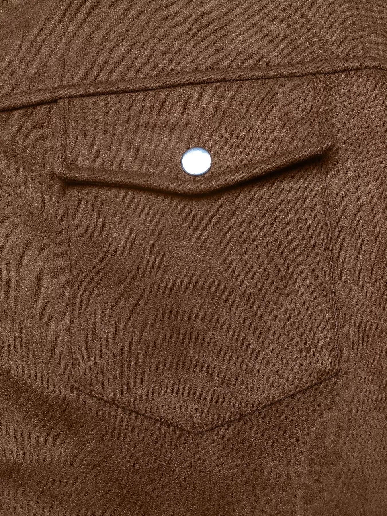 Zip Up Dropped Shoulder Jacket - Image 8