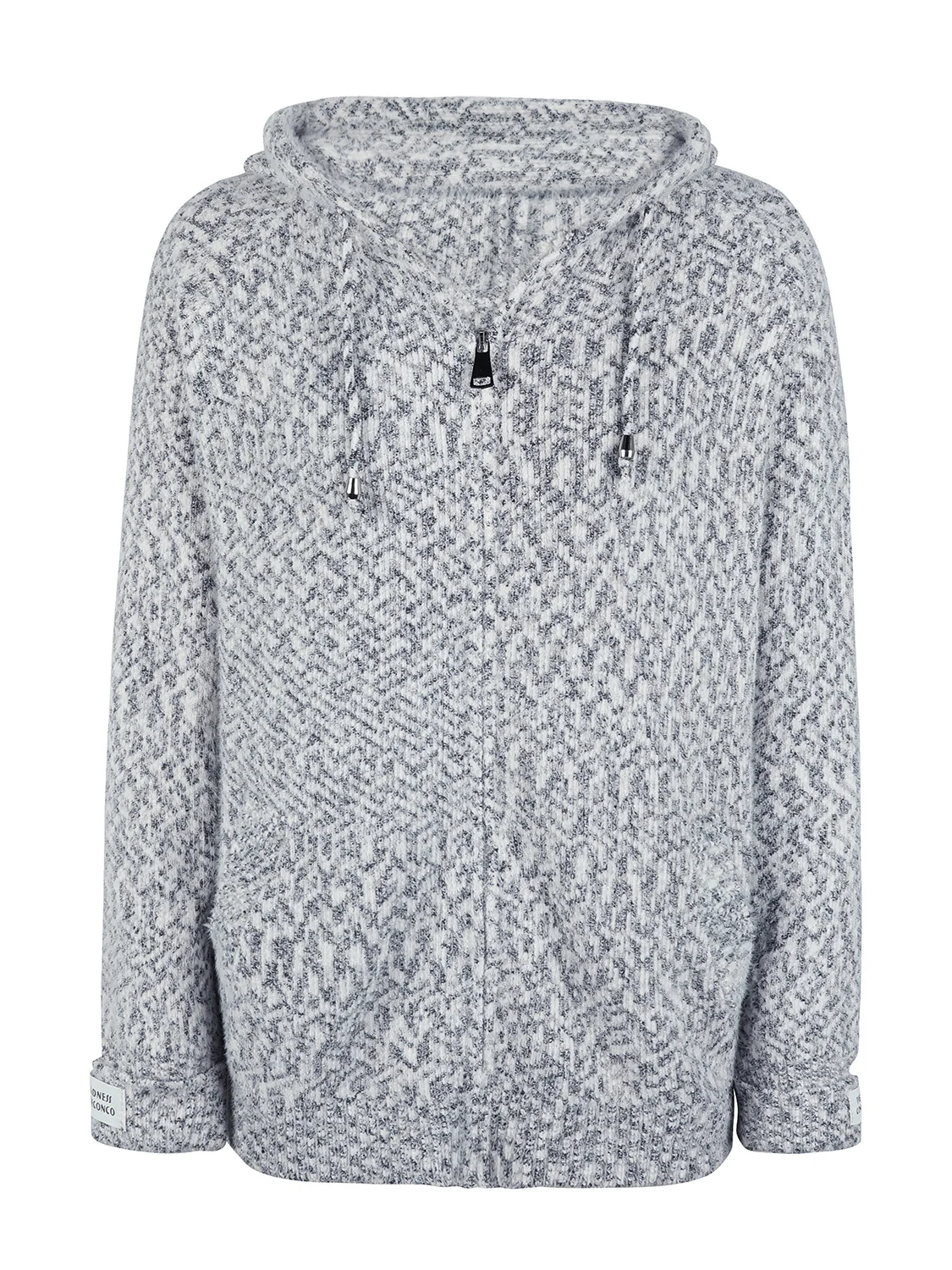 Zip-Up Hooded Sweater - Image 4