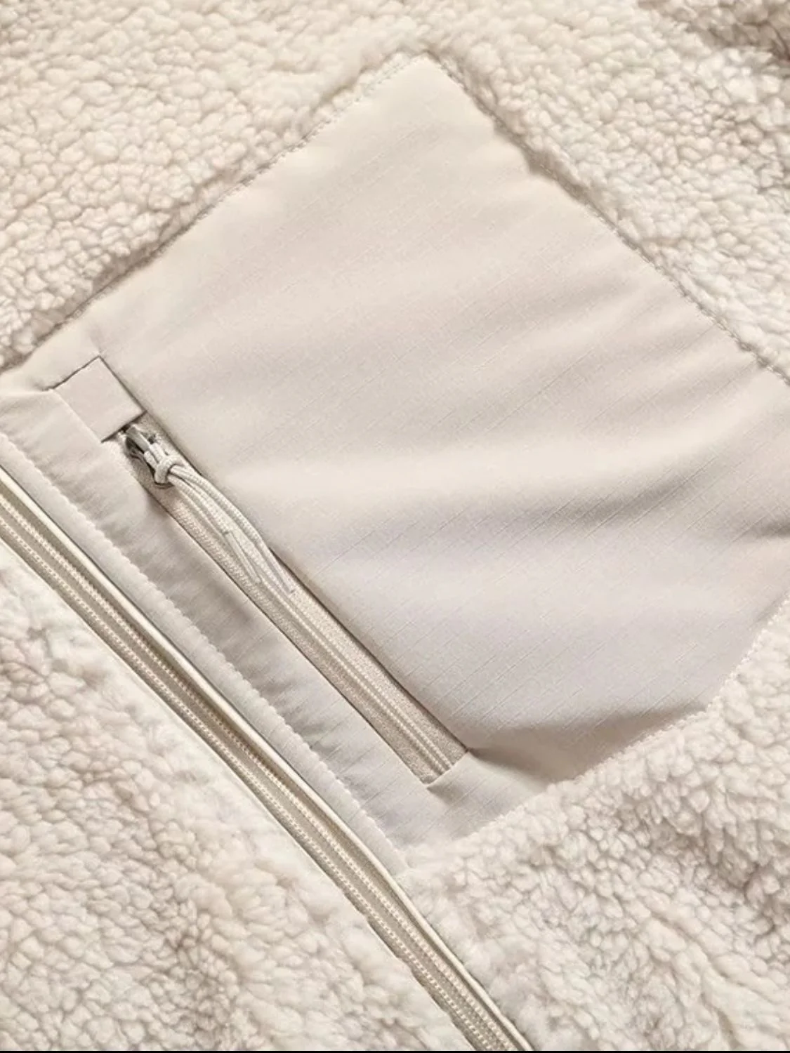 Zip Up Long Sleeve Plush Jacket - Image 24