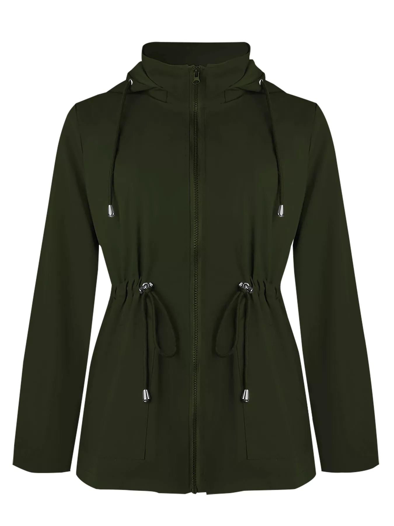 Zip Up Waterproof Hooded Outerwear - Image 14