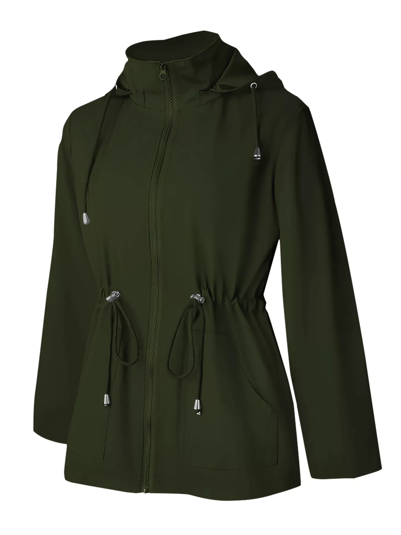 Zip Up Waterproof Hooded Outerwear - Image 15