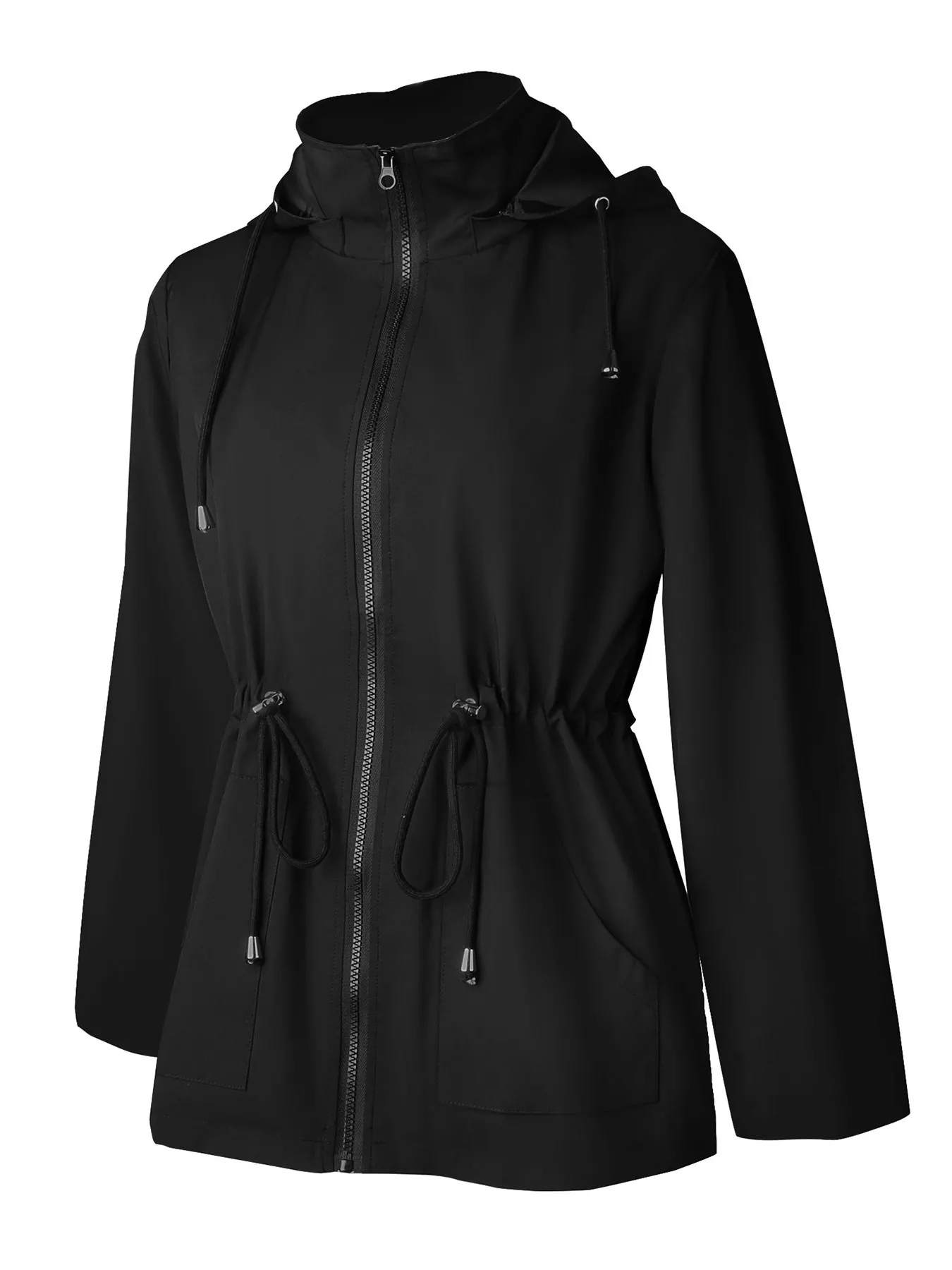 Zip Up Waterproof Hooded Outerwear - Image 19