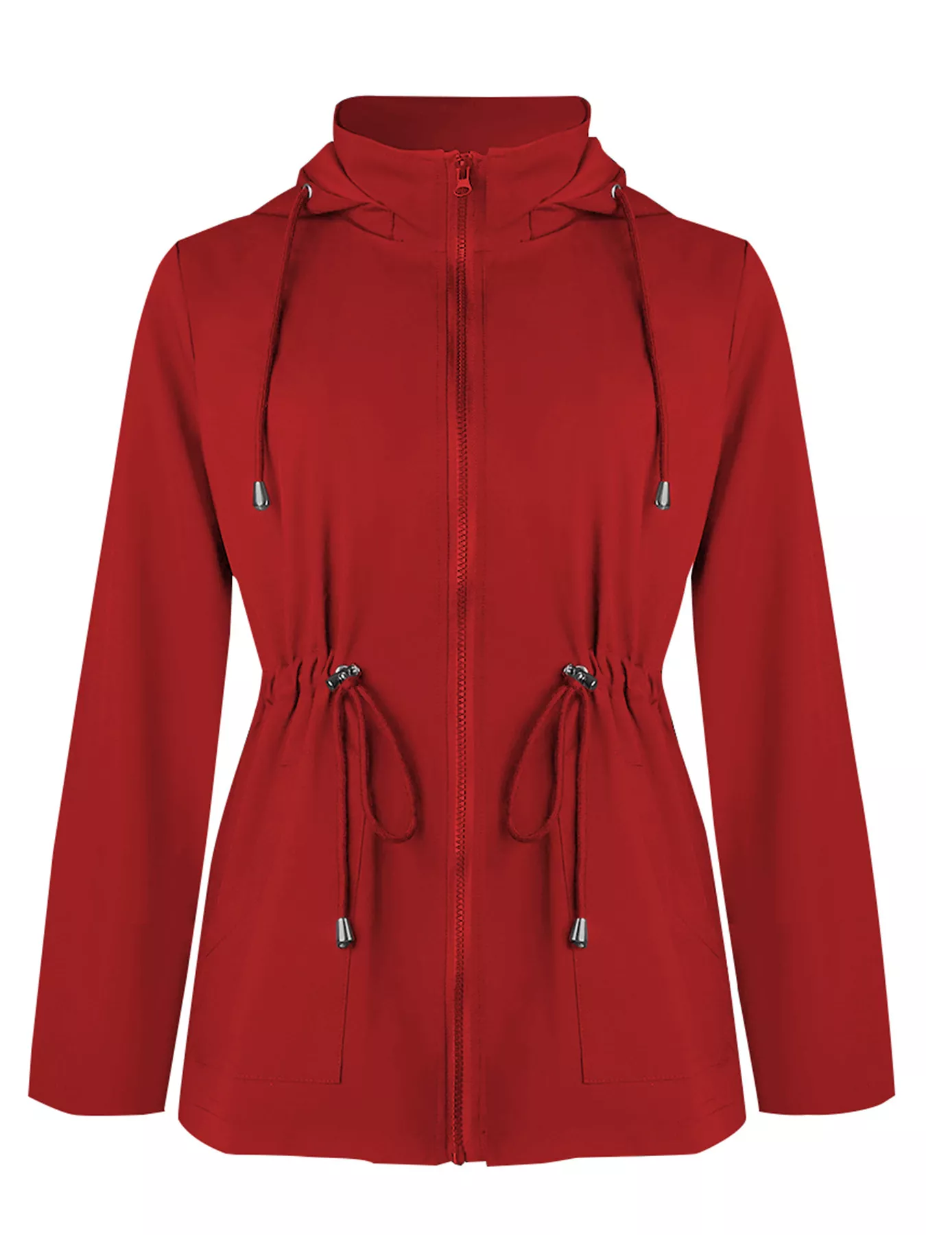 Zip Up Waterproof Hooded Outerwear - Image 2