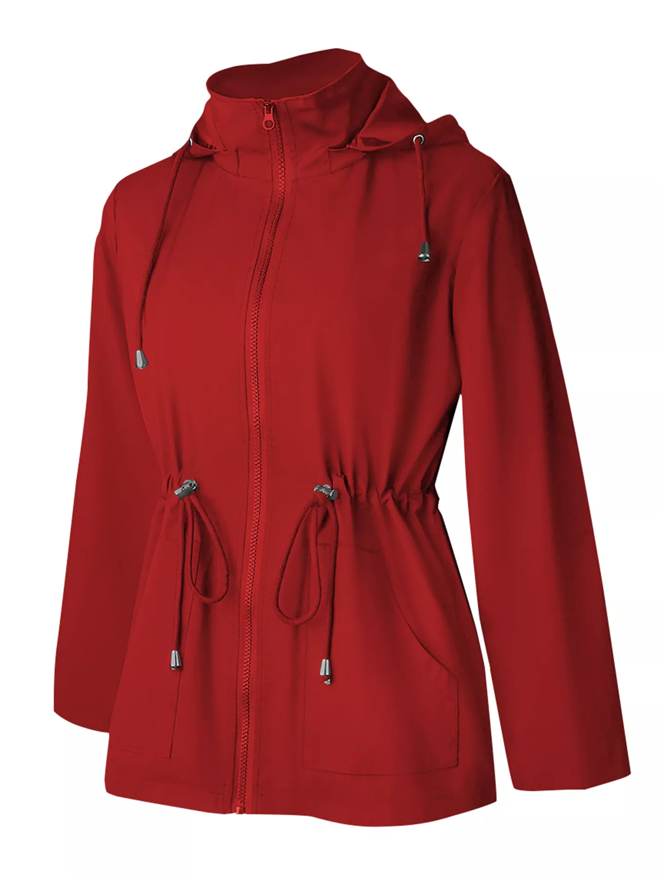 Zip Up Waterproof Hooded Outerwear - Image 3